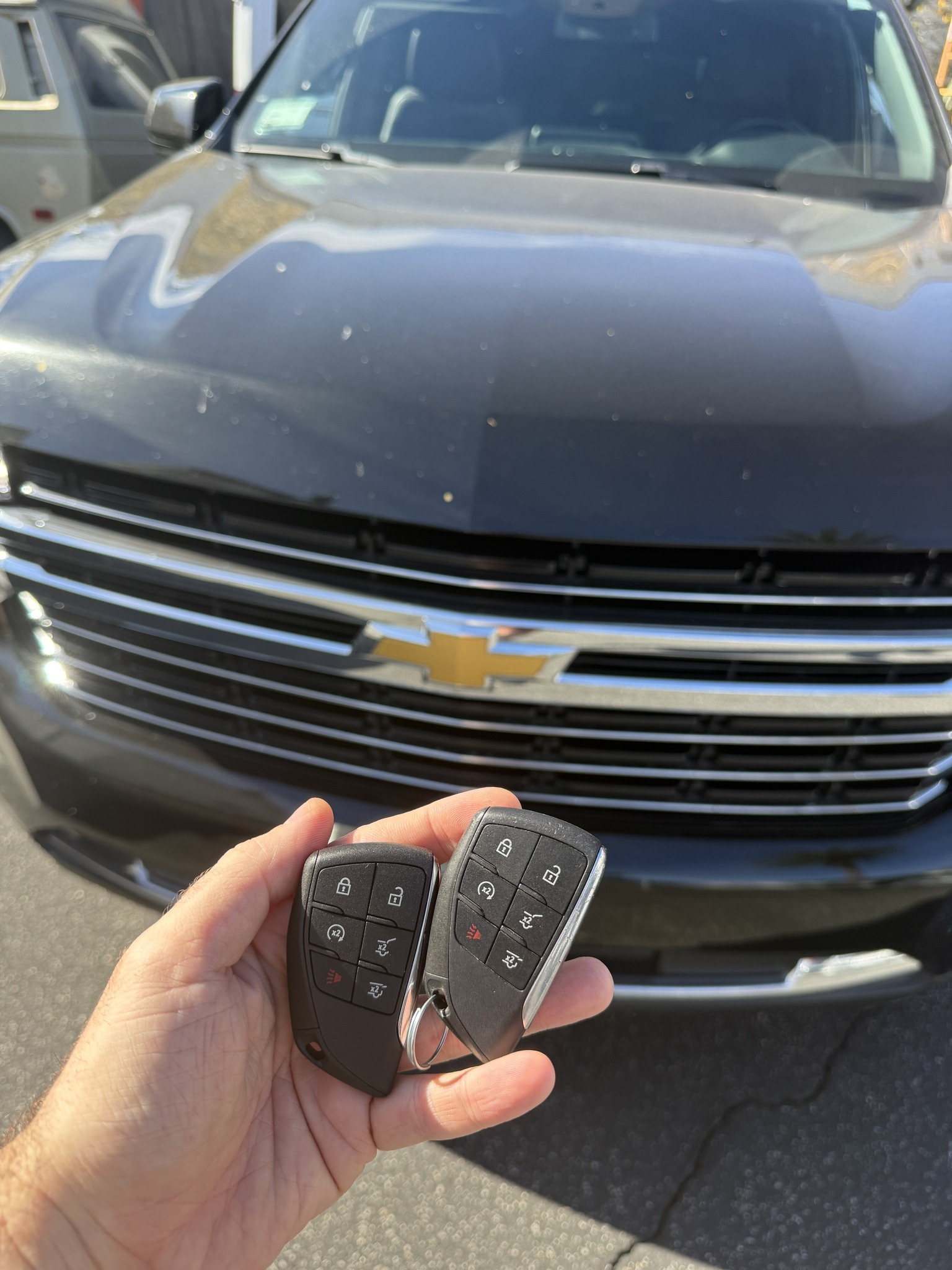 Chevrolet Suburban 2023 spare key programmed Beverly Hills