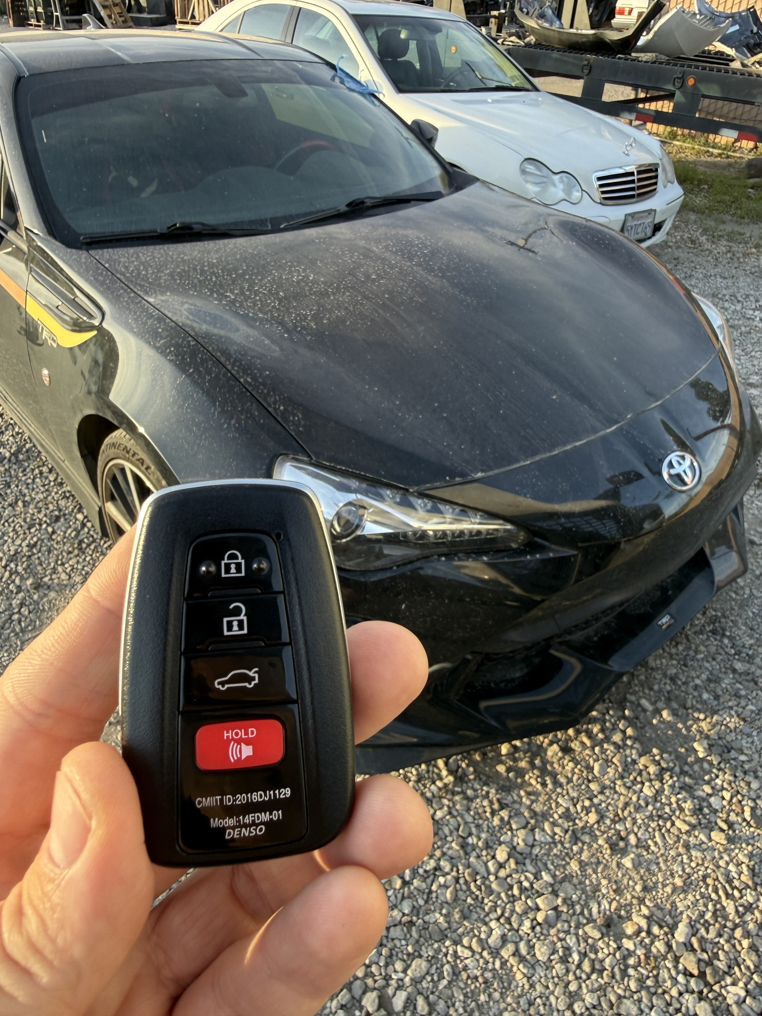 Toyota 86 2018 all keys lost replacement Marina del Rey CA